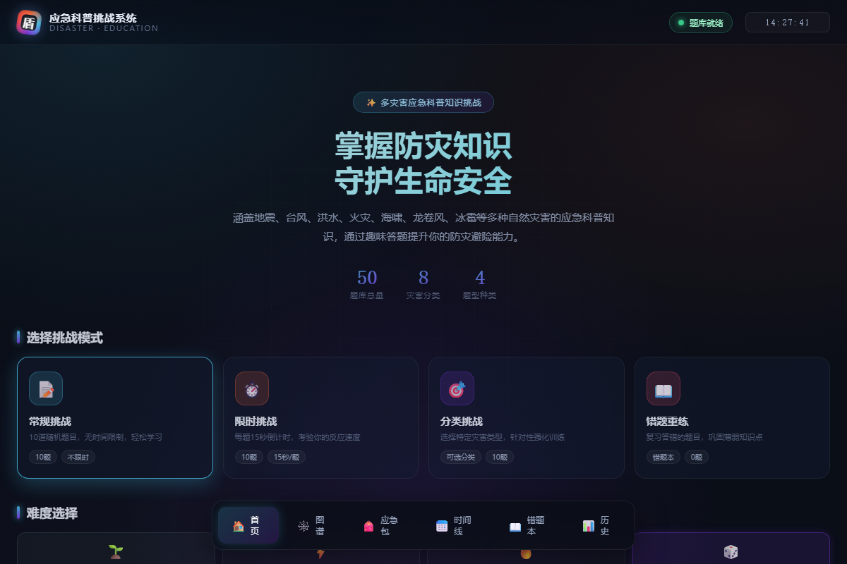 多灾害应急科普系统 缩略图