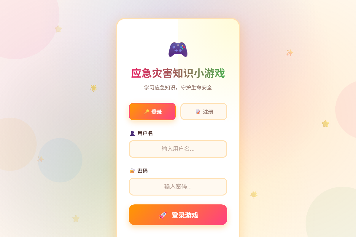 应急灾害小游戏 缩略图